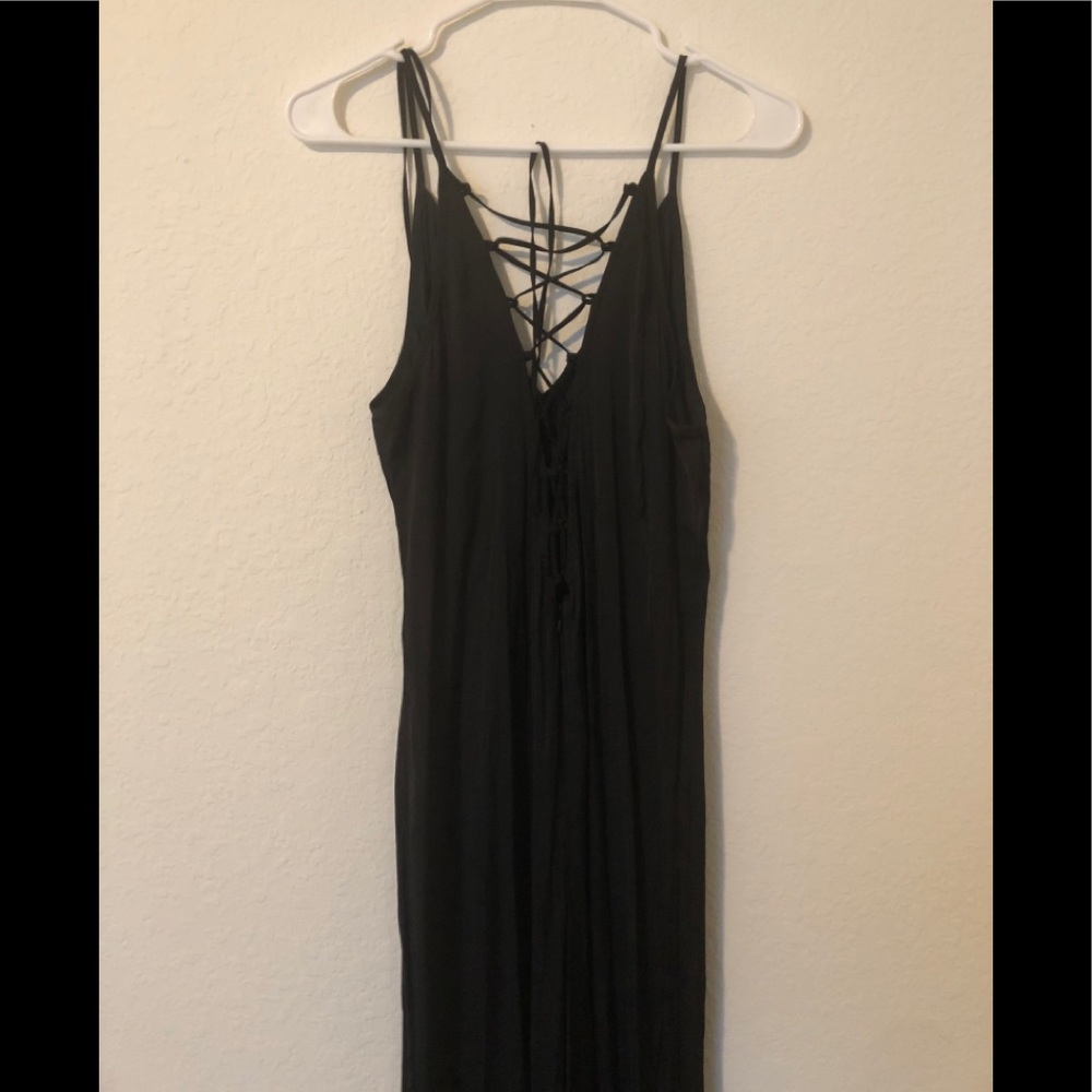 Topshop satin jumpsuit